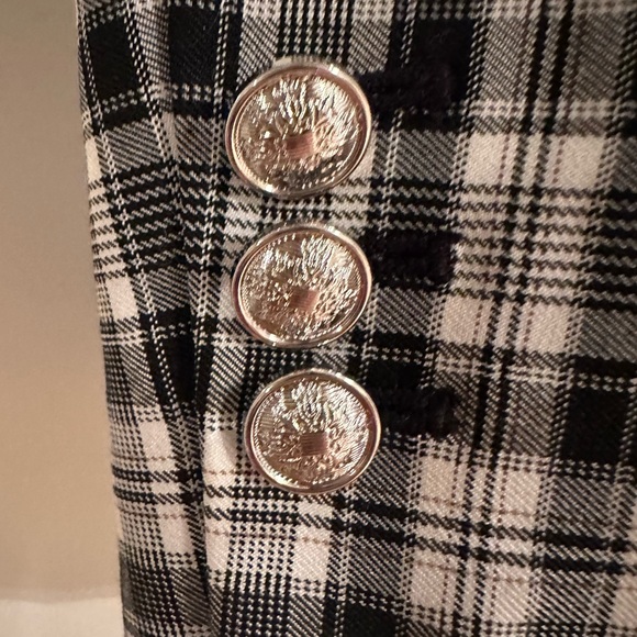 ELIE TAHARI
collection PLAID SINGIE BUTTON BLAZER size 6 new - Picture 7 of 10